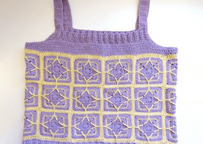 top granny crochet hilos primavera verano