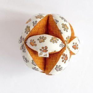 Pelota puzzle montessori juguete bebe regalo hecho a mano pelota tela