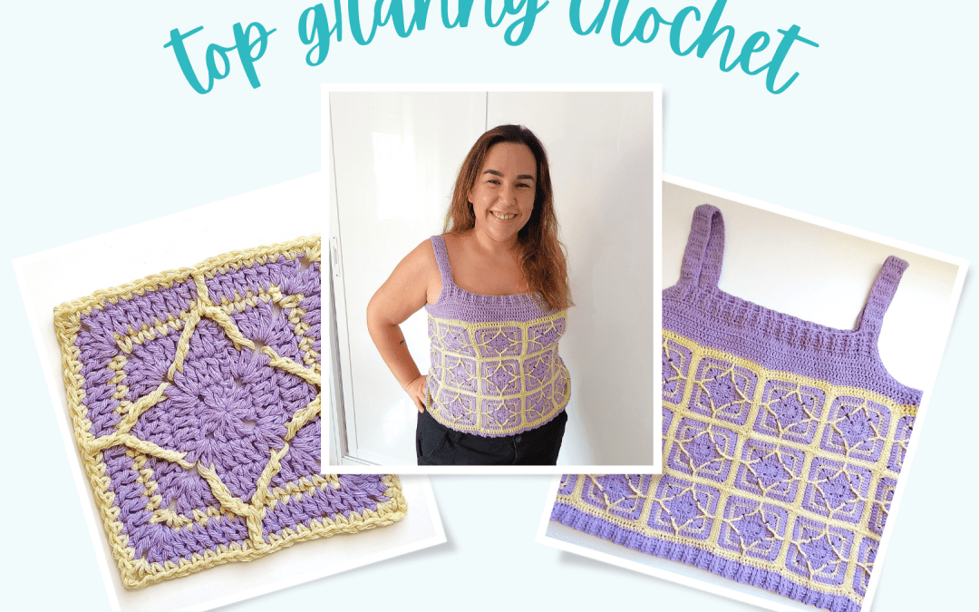 Top granny crochet con Eco Summer: así lo hemos tejido