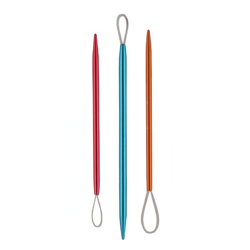 Agujas laneras con ojo de nylon Knitpro