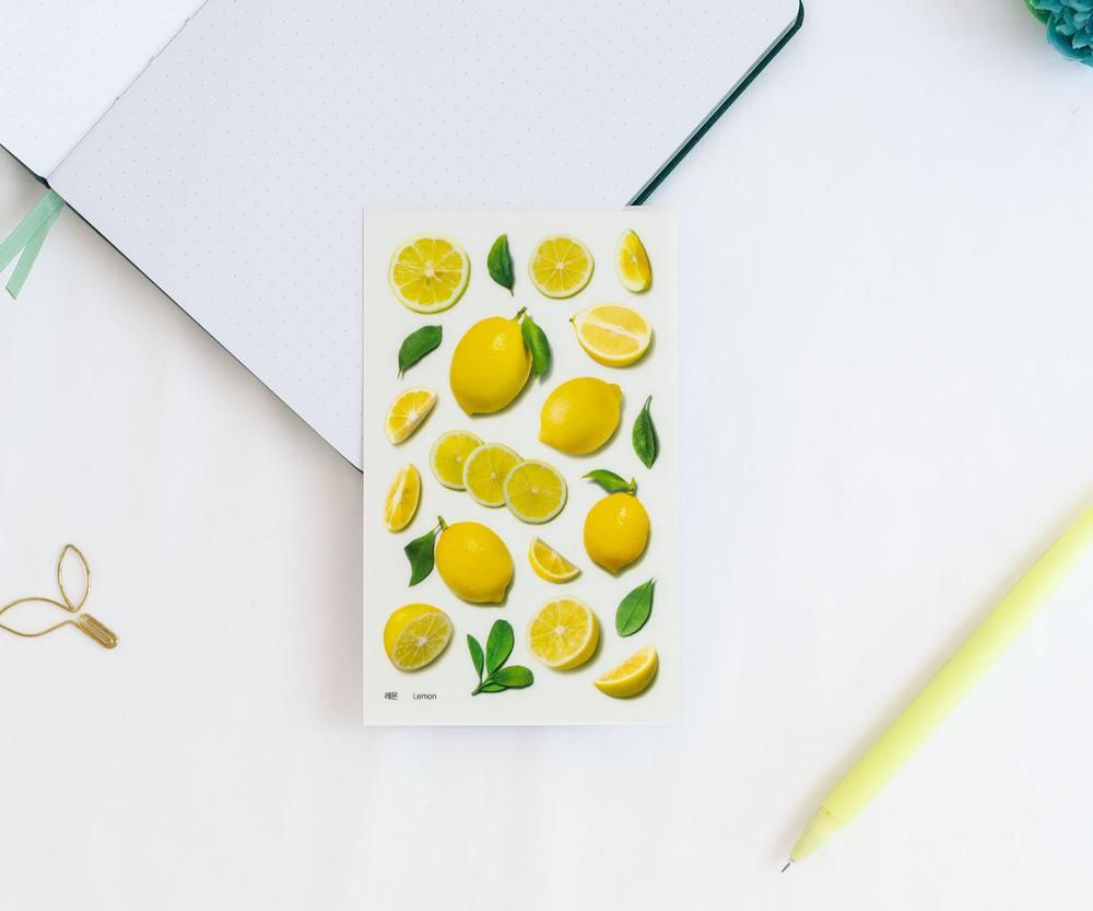 Pegatinas diseño Frutas - Limones