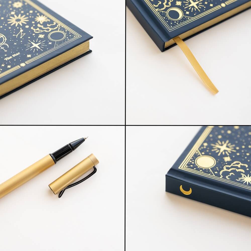 Set Cuaderno premium A5 con bolígrafo Astral - Imagen 3